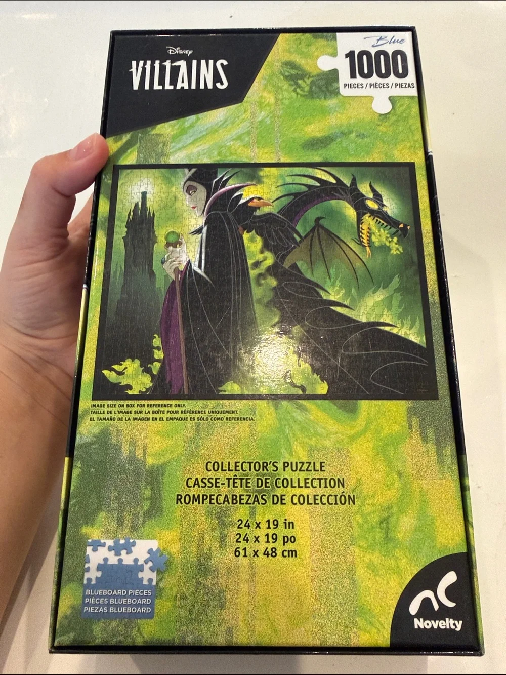 New Disney Villains Collectors Puzzle 1000 Pieces- Bag Unopened